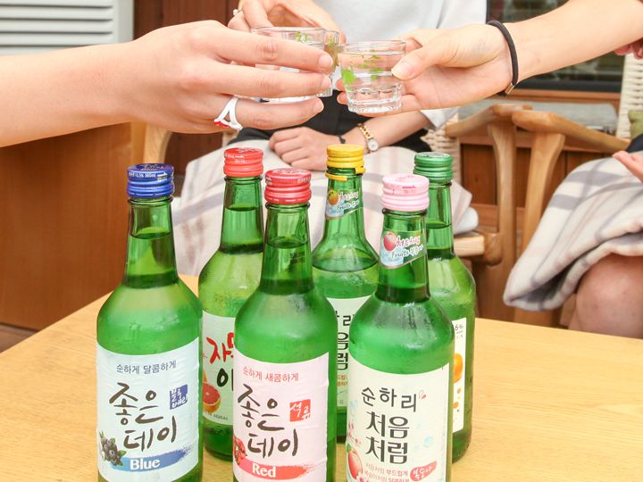 韓国のフルーツ焼酎飲み比べ グルメテーマ特集 韓国旅行 コネスト