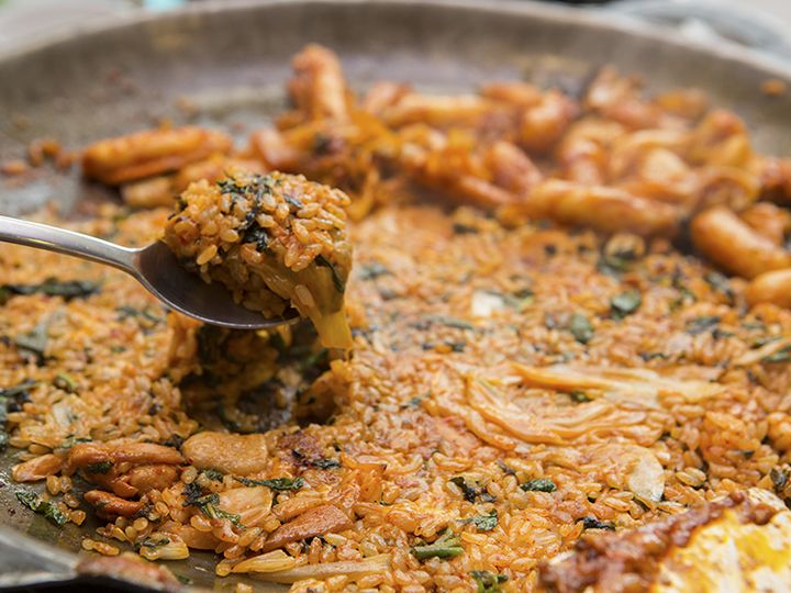 おこげ部分が香ばしい