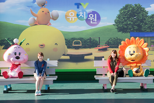 ベンチで一休み