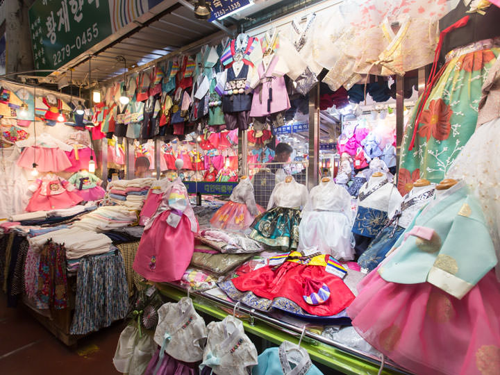 チマチョゴリのお店