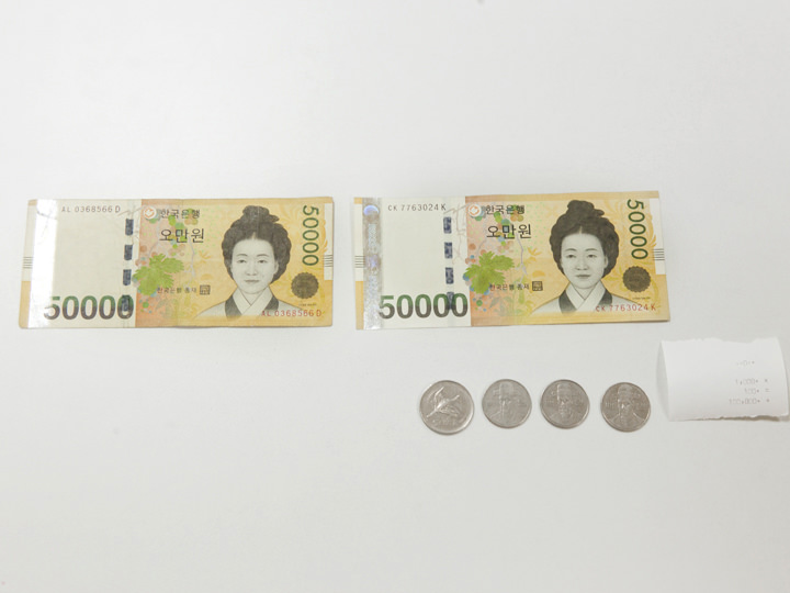 100,800ウォン(1008.00)