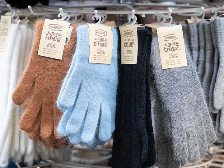 便利なスマホ対応の手袋