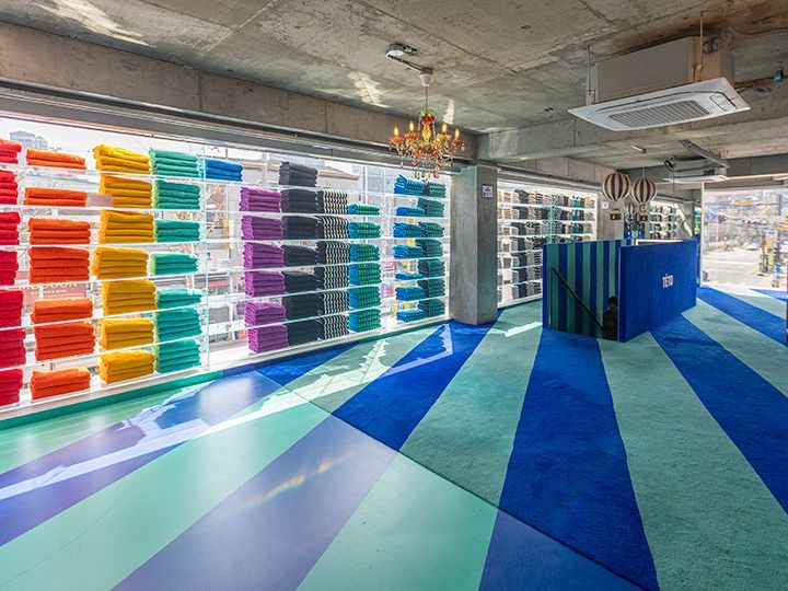 店内のインテリアがおしゃれ