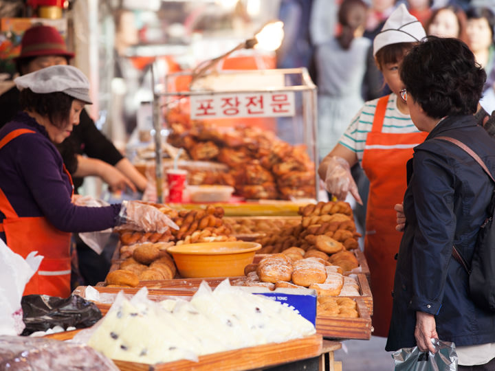 もっちり生地を揚げた「クァベギ」