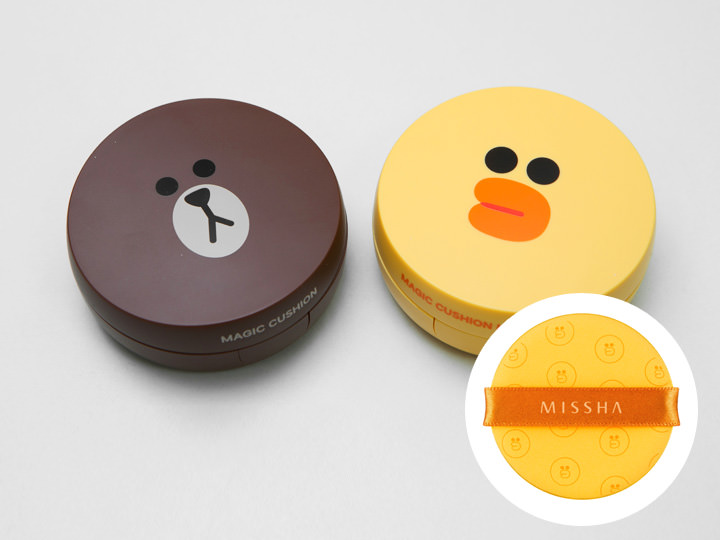 マジッククッション(11,600ウォン)、マジッククッションモイスチャー(11,600ウォン)