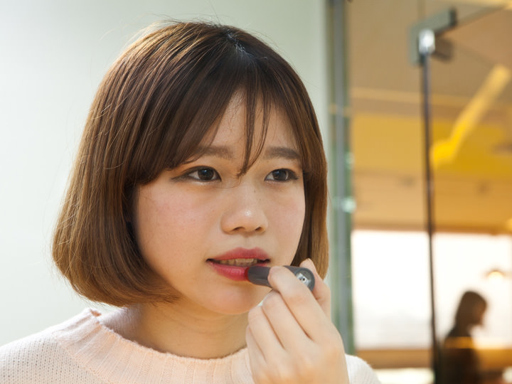 ドローイングリップスティック・ミッキーレッド