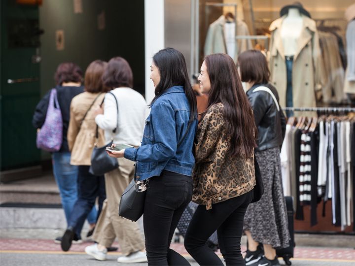 11月にはかなり気温が下がる韓国の秋