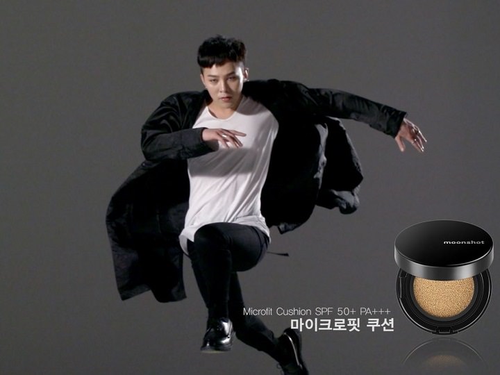 GD moonshot G-DRAGON ジードラゴン クッション ファンデ GD出演のクッションファンデCM｢moonshot｣ | エンタメ総合 | 韓国