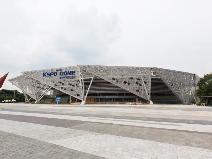 Kspo Dome オリンピック体操競技場 蚕室 ロッテワールド ソウル の観光スポット 韓国旅行 コネスト Kspo Dome オリンピック体操競技場 蚕室 ロッテワールド ソウル の観光スポット 韓国旅行 コネスト