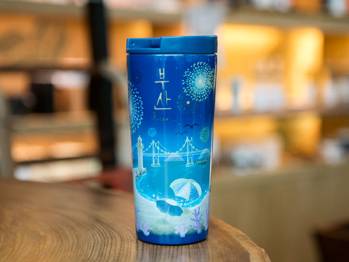 スターバックスタンブラー 釜山限定 鬱陶し