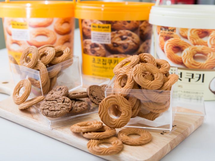 クッキー画像用 NoBrand」の人気おやつ！バケツクッキー3種を食べ比べ | NOW！ソウル
