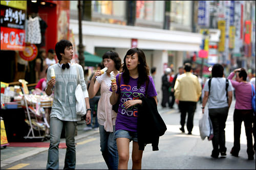 ソウルでアイスクリーム三昧 Now ソウル 韓国旅行 コネスト