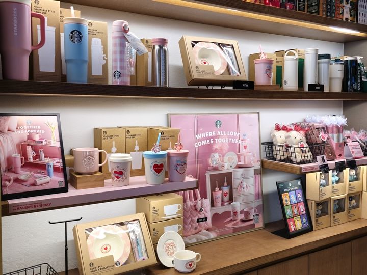 海外 韓国 スターバックス スタバ バレンタイン タンブラー 水筒