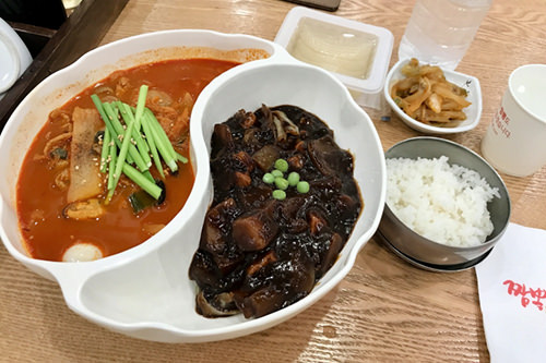 韓国 ジャー ジャー 麺