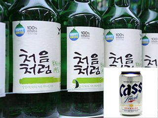 카스처럼 カスチョロム ビールのカスと焼酎のチョウムチョロムのセット Today S韓国語 韓国旅行 コネスト