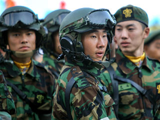 韓国軍　陸軍　軍服　兵役　軍人