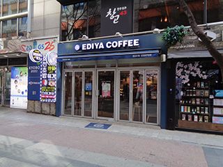 EDIYA COFFEE CBS本社店