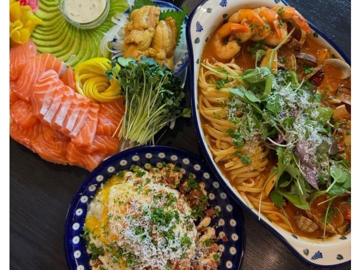 男子食卓
