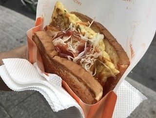 明洞ハンバーガートースト