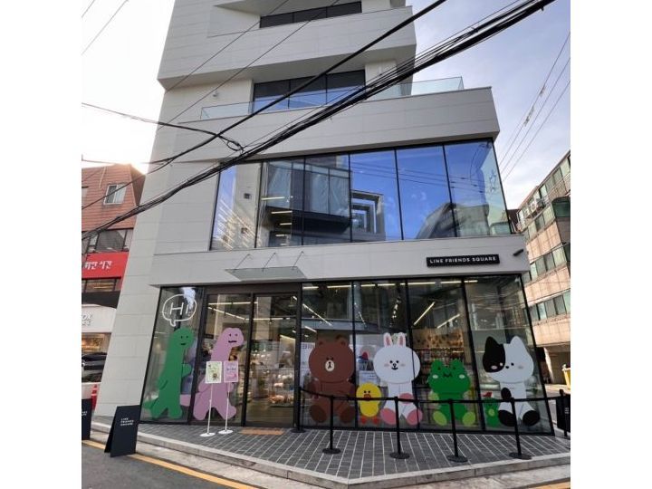 LINEフレンズスクエア 新沙店｜新沙洞・カロスキル(ソウル)の